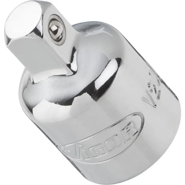 VIGOR Adapter 27 mm 3/8" 1/4" Mål: 27 mm, for manuell bruk 