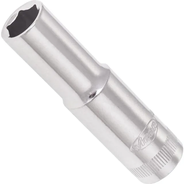 VIGOR Pipe 10 mm 3/8" 6-kant lang Mål: 63 mm, for manuell bruk 