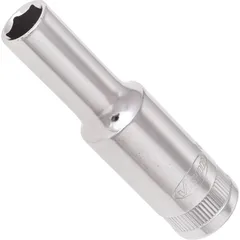 VIGOR Pipe 8 mm 3/8" 6-kant lang Mål: 63 mm, for manuell bruk