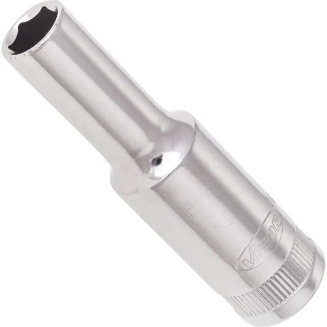 VIGOR Pipe 8 mm 3/8" 6-kant lang Mål: 63 mm, for manuell bruk 