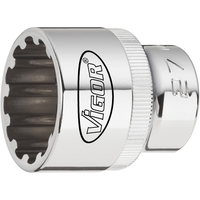 VIGOR Pipe 6 mm 1/4" Multiprofil Mål: 25 mm, for manuell bruk