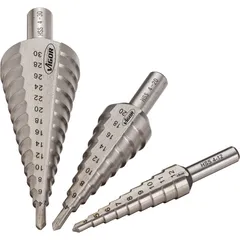VIGOR HSS-trinnbor-sett 3 deler V2394 Ø 4 – 12 mm