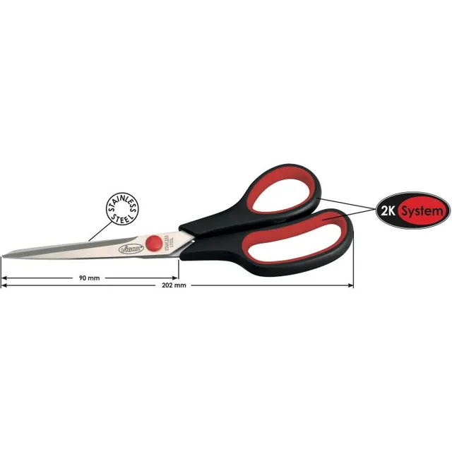 VIGOR Universalsaks 202 mm Mål: 202 mm 