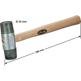 VIGOR Plasthammer 32 mm Mål: 280 mm