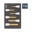 Hazet Sett med skrutrekkerpiper 3/8 tomme (1 mm) firkantdrev | 6 deler