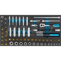 Hazet Pipesett 163-490/60 60 deler 1/4 tomme firkantdrev | 3 – 14