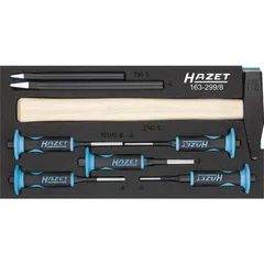 Hazet Dorsett 163-299/8 8 deler Verktøymodul "Safety-Insert-System"