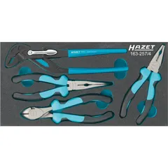 Hazet Tangsett 163-257/4 4 deler Verktøymodul "Safety-Insert-System"