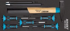 Hazet Dorsett 163-510/8 8 deler Verktøymodul "Safety-Insert-System"