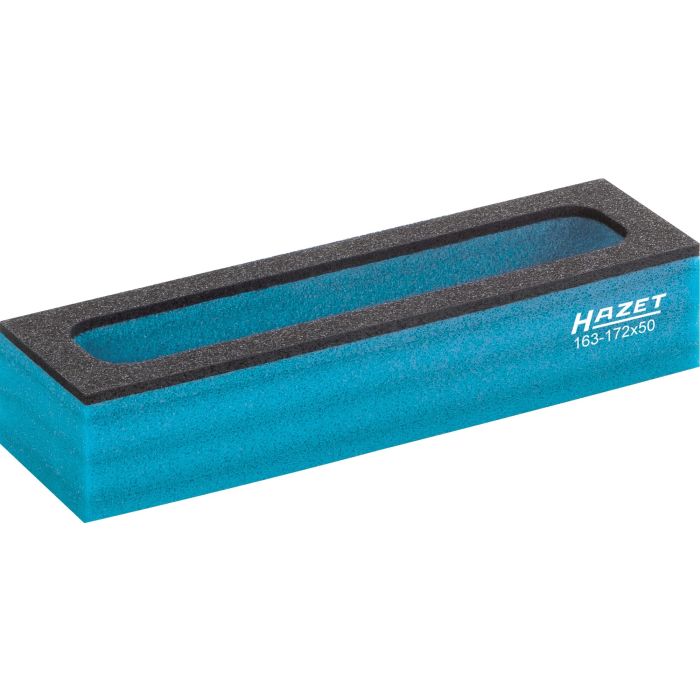 Hazet 2-Komponenten Weichschaumeinlage leer | L x B x H: 172 mm x 5 mm x 33 mm