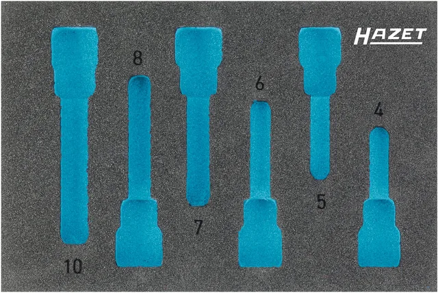 Hazet Tokomponents mykskuminnlegg L x B: 172 mm x 114 mm 