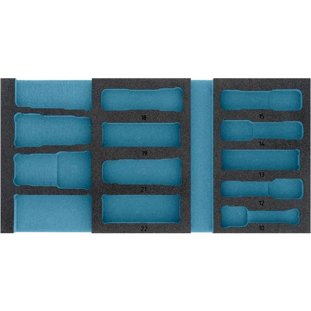 Hazet Tokomponents mykskuminnlegg L x B: 342 mm x 172 mm 