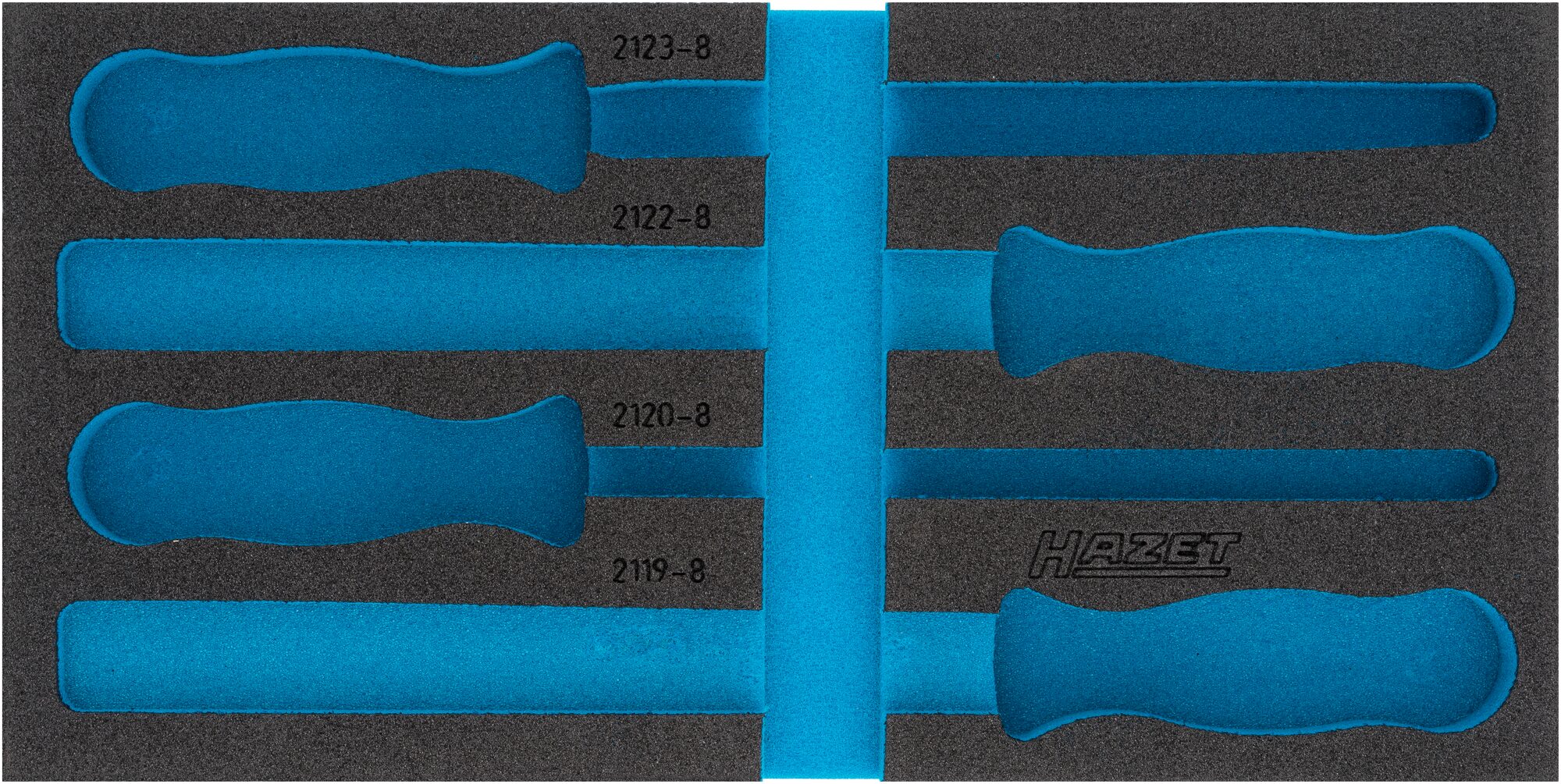 Hazet Tokomponents mykskuminnlegg L x B: 342 mm x 172 mm