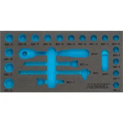 Hazet Tokomponents mykskuminnlegg L x B: 342 mm x 172 mm