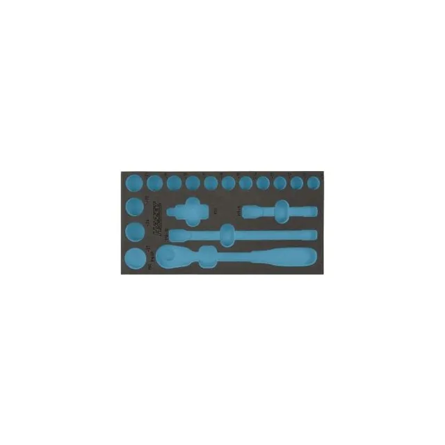 Hazet Tokomponents mykskuminnlegg L x B: 342 mm x 172 mm 