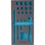 Hazet Tokomponents mykskuminnlegg L x B: 342 mm x 172 mm