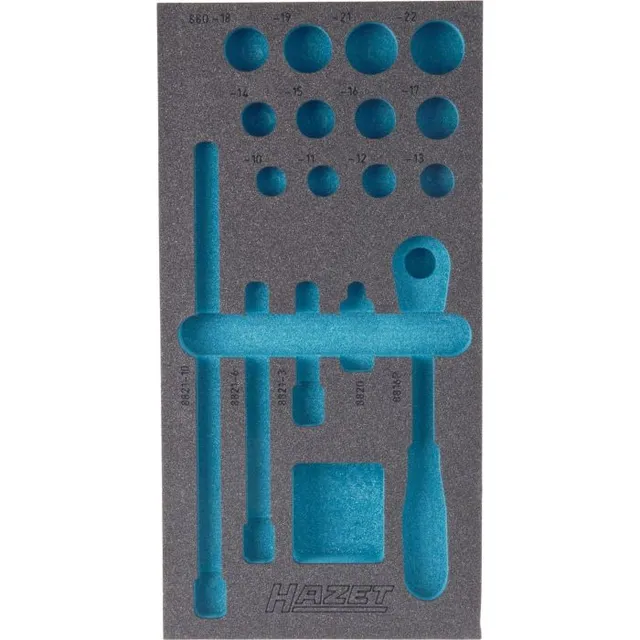 Hazet Tokomponents mykskuminnlegg L x B: 342 mm x 172 mm 
