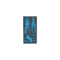 Hazet Tokomponents mykskuminnlegg L x B: 342 mm x 172 mm