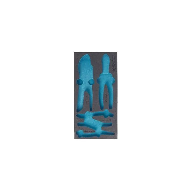 Hazet Tokomponents mykskuminnlegg L x B: 342 mm x 172 mm 