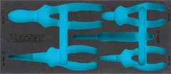 Hazet Tokomponents mykskuminnlegg L x B: 392 mm x 172 mm