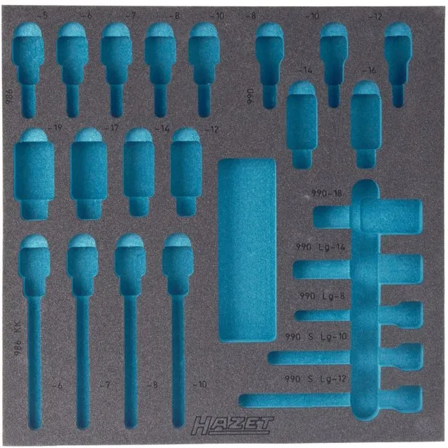 Hazet Tokomponents mykskuminnlegg L x B: 344 mm x 342 mm 