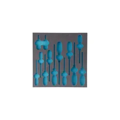 Hazet Tokomponents mykskuminnlegg L x B: 344 mm x 342 mm