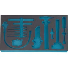 Hazet Tokomponents mykskuminnlegg L x B: 519 mm x 342 mm