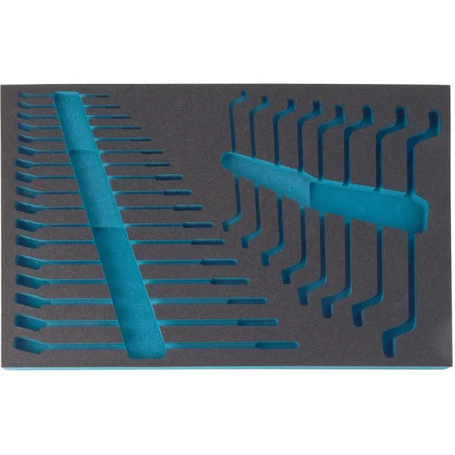 Hazet Tokomponents mykskuminnlegg L x B: 519 mm x 342 mm 