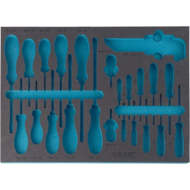 Hazet Tokomponents mykskuminnlegg L x B: 519 mm x 392 mm 