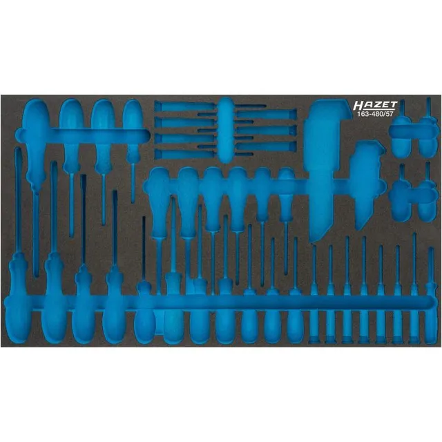 Hazet Tokomponents mykskuminnlegg L x B: 691 mm x 392 mm 