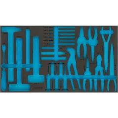 Hazet Tokomponents mykskuminnlegg L x B: 691 mm x 392 mm