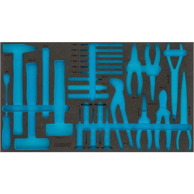 Hazet Tokomponents mykskuminnlegg L x B: 691 mm x 392 mm 