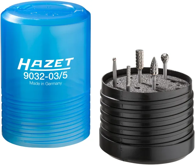 Hazet Fresestift-sett i hardmetall 3 mm | 5 deler 