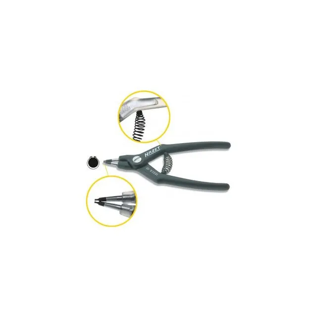 Hazet Låseringtang 1845A-3 Lengde 140 mm 