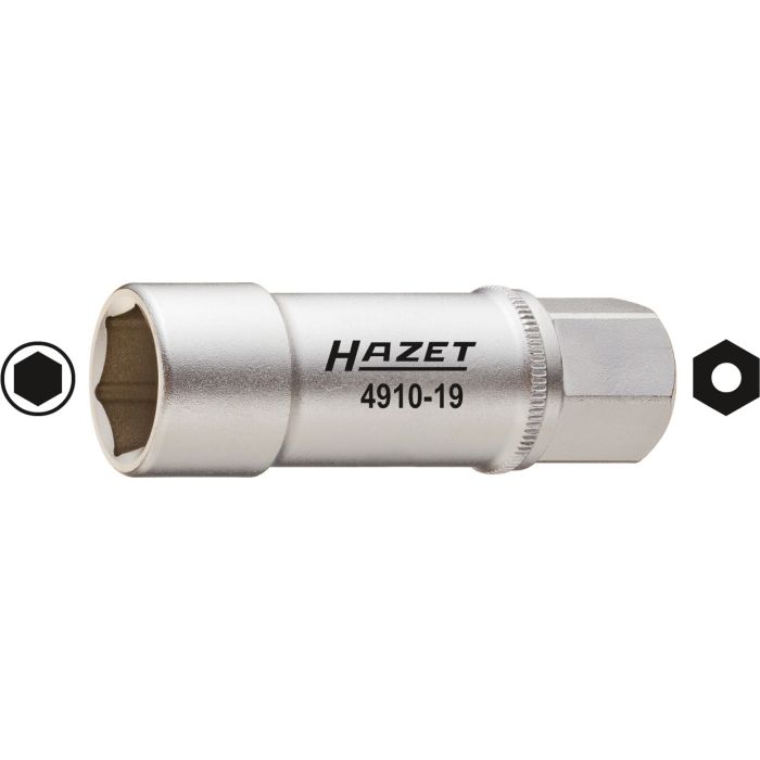 Hazet Pipe 4910-22 6-kant NV 22 mm