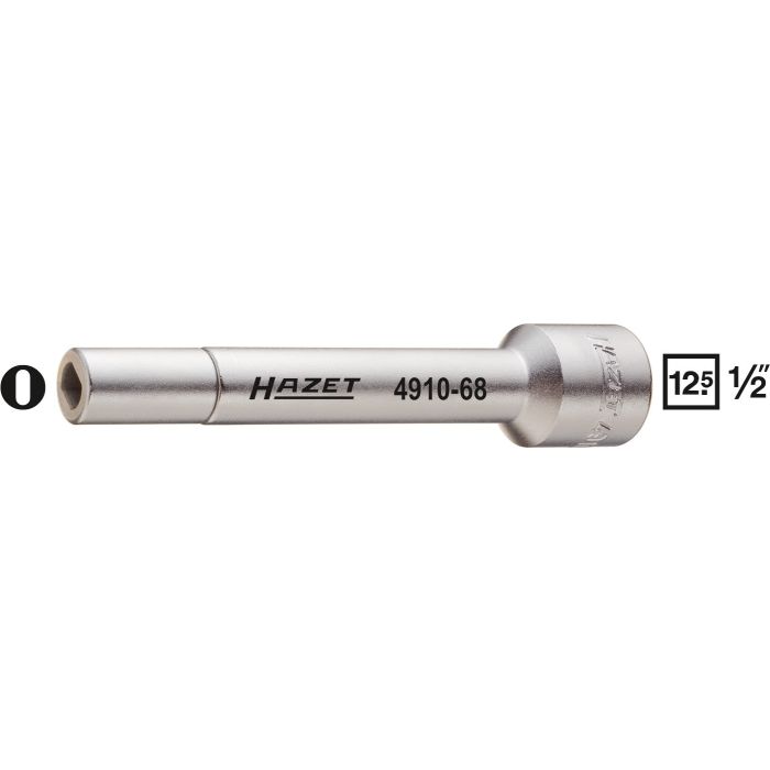 Hazet Forlenger 4910-71 Hul tapp-profil 1/2 tomme firkantdrev