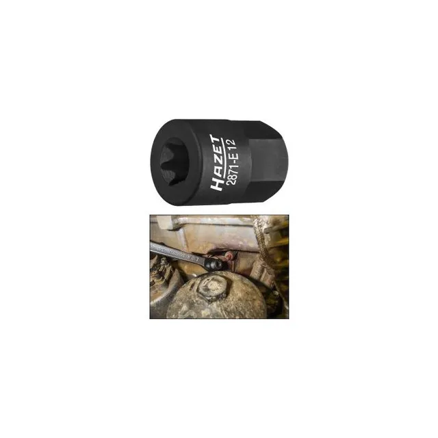 Hazet Turbolader innsugsmanifold-innsats 17 mm utvendig sekskant | utv. TORX® 