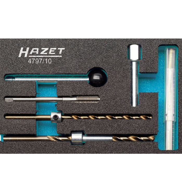 Hazet Gjengereparasjonssett 4797/10 for injektor-festeskrue | 1 deler