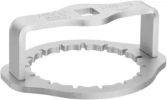 Hazet Oljefilterpipe 2169-12 NV 74 mm 1/2 tomme firkantdrev | Rilleprofil
