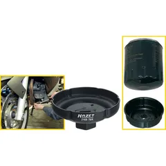 Hazet Oljefilterpipe 2169-76K NV 76 mm 1/2 tomme firkantdrev | Rilleprofil