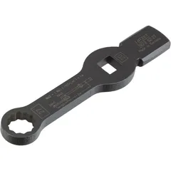Hazet Slag-ringnøkkel 2872SZ-27 NV 27 mm med 2 slagflater | Ytterprofil 12-kant