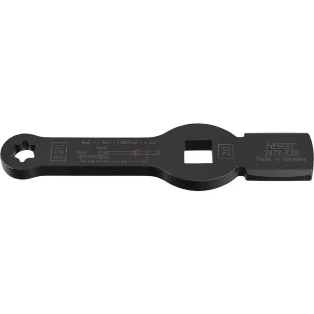 Hazet Slag-ringnøkkel 2872-E18 NV E18 med 2 slagflater | utv. TORX® 