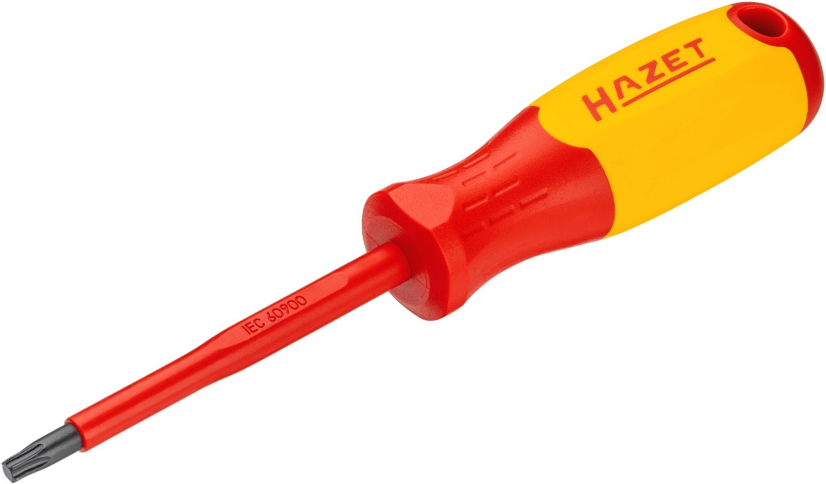 Hazet Elektriker-skrutrekker 811KV-T30 isolert | innv. TORX® | NV T3