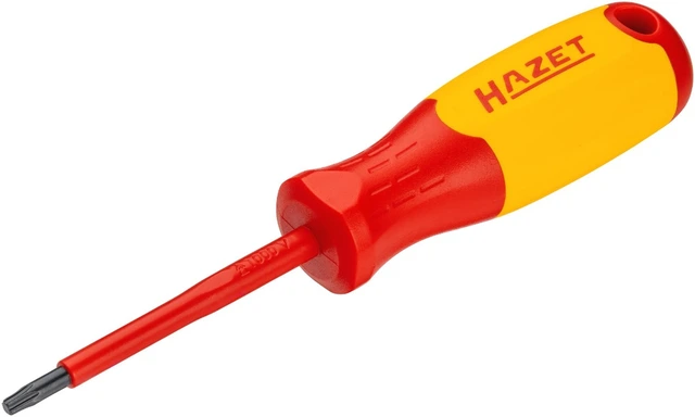 Hazet Elektriker-skrutrekker 811KV-T20 isolert | innv. TORX® | NV T2 
