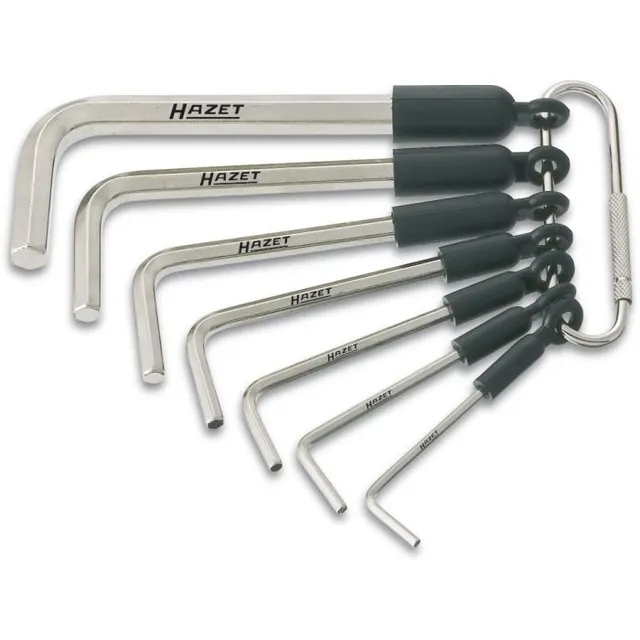 Hazet Vinkelskrutrekkersett 2100/7R 2,5 Unbrakoprofil | 7 deler | 3 | 4 | 6 | 8 