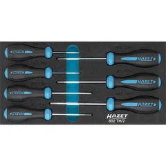 Hazet Skrutrekkersett HEXAnamic® 802TH/7 Sabotasjemotstandig TORX®-profil