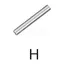 Hazet Forbindelsesstift 850S-H414 1/4 tomme firkantdrev | Ø 1,5 x 1