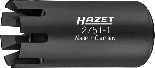 Hazet Turbolader-pipe 2751-1 12 mm spesialprofil | 1/4 tomme firkantdrev 