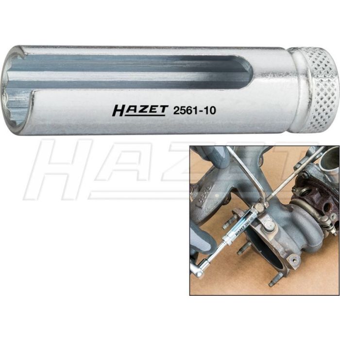 Hazet Turbolader-pipe 2561-10 NV 10 mm 1/4 tomme firkantdrev