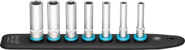 Hazet SmartRail med 7 spor 850LG-SR/7 6 1/4 tomme firkantdrev | 6-kant | 7 deler 
